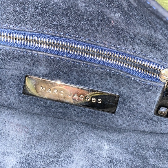 March Jacobs Green Leather Tote with Pockets - Picture 8 of 8